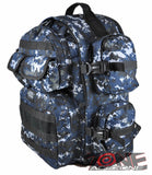 Nexpak USA Backpack Tactical 18.5” EXPANDIBLE Outdoor OP820 NAVY DIGITAL CAMO