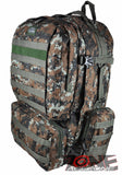 Nexpak USA Backpack Tactical 3 Day Assault Outdoor OP822 WOODLAND DIGITAL CAMO