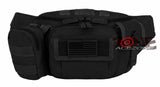 East West USA Molle Tactical Utility Travel Fanny Waist Pack RF104 BLACK