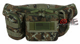 East West USA Molle Tactical Utility Travel Fanny Waist Pack  RFC104 GREEN ACU
