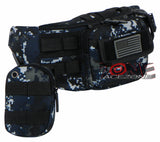 East West USA Molle Tactical Utility Travel Fanny Waist Pack RFC104 NAVY ACU