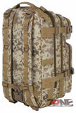 East West USA Tactical Molle Military Assault Hunting Backpack RTC502 TAN ACU