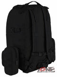 East West USA Tactical Molle Military Assault Detachable Backpack RT505 BLACK