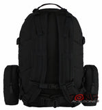 East West USA Tactical Molle Military Assault Detachable Backpack RT505 BLACK