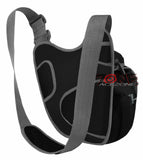 East West USA Hiking Tactical Shoulder Sling Trail Utility Bag RT511 BLACK