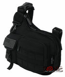 East West USA Tactical Shoulder Sling Trail Walker Utility Bag RT518 BLACK