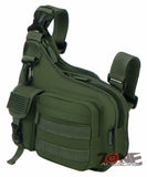 East West USA Tactical Shoulder Sling Trail Walker Utility Bag RT518 OLIVE