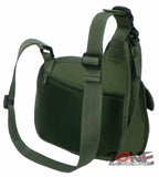 East West USA Tactical Shoulder Sling Trail Walker Utility Bag RT518 OLIVE