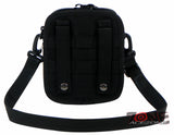 East West USA Tactical Pouch Waist Belt Utility shoulder Bag RT520 BLACK