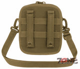 East West USA Tactical Pouch Waist Belt Utility shoulder Bag RT520 TAN
