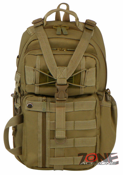 East West USA Tactical Assault Sling Shoulder Cross One Strap RT525 TAN