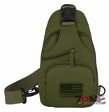 East West USA Tactical Military Sling Chest Utility Pack Bag RT528 OLIVE