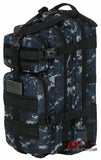 East West USA Tactical Molle Military Assault Hunting Backpack RTC502 NAVY ACU