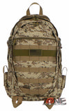 East West USA Tactical Molle Military Assault Hunting Backpack RTC503 TAN ACU