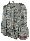 East West USA Tactical Molle Military Assault Detachable Backpack RTC505 ACU