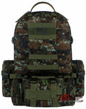 East West USA Tactical Military Assault Detachable Backpack RTC505 GREEN ACU