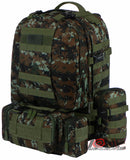 East West USA Tactical Military Assault Detachable Backpack RTC505 GREEN ACU