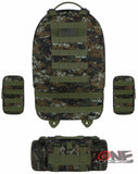 East West USA Tactical Military Assault Detachable Backpack RTC505 GREEN ACU