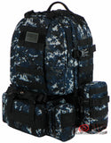 East West USA Tactical Military Assault Detachable Backpack RTC505 NAVY ACU
