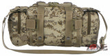East West USA Molle Utility Tactical Waist Pack Pouch Waist Bag RTC506 TAN ACU