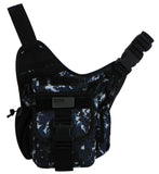 East West USA Hiking Tactical Shoulder Sling Trail Utility Bag RTC511 NAVY ACU