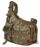 East West USA Tactical Shoulder Sling Trail Walker Utility Bag RTC518 TAN ACU