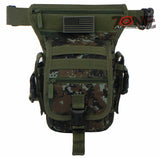 East West USA Tactical Thigh Pack Waist Belt Drop Leg Bag RTC519 GREEN ACU