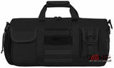 East West USA Tactical Molle Military Round Duffel Bag RTD703M BLACK