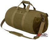 East West USA Tactical Molle Military Round Duffel Bag RTD703M TAN