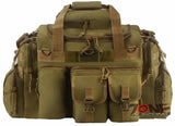 East West USA Tactical Military Heavy Duty 22" Duffel Bag RTD822 TAN
