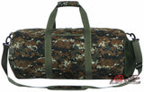 East West USA Tactical Molle Military Round Duffel Bag RTDC703M GREEN ACU