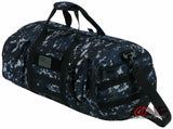 East West USA Tactical Molle Military Round Duffel Bag RTDC703M NAVY ACU