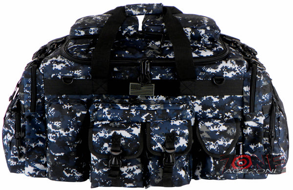 East West USA Tactical Military Heavy Duty 35" Duffel Bag RTDC835 NAVY ACU