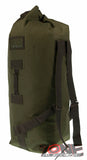 TACTICAL MILITARY DUFFLE BAG OUTDOOR HUNTING TRAVEL 42" TRACK USA TA042 OLIVE