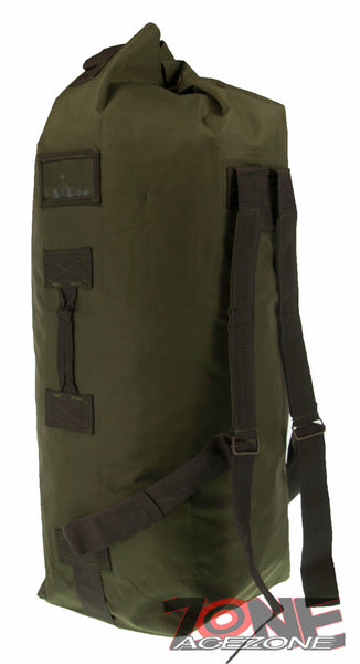 TRACK USA TACTICAL MILITARY DUFFLE BAG OUTDOOR HUNTING TRAVEL 36" TA036 OLIVE