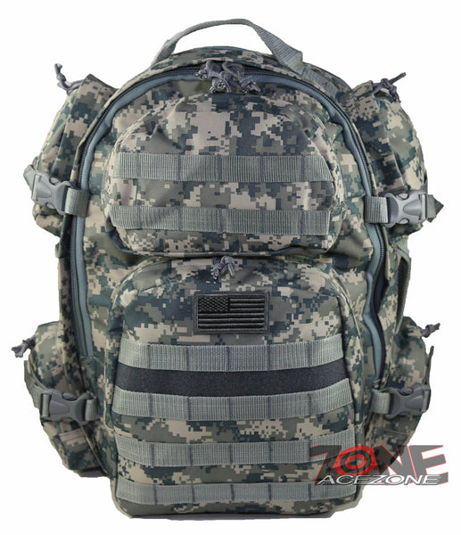 Nexpak USA Backpack Tactical 18.5" EXPANDIBLE Hunting Outdoor TG720 ACU CAMO