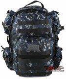 Nexpak USA Backpack Tactical 18.5" EXPANDIBLE Hunting Outdoor TG720 NAVY D CAMO