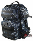 Nexpak USA Backpack Tactical 18.5" EXPANDIBLE Hunting Outdoor TG720 NAVY D CAMO